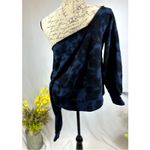 525 America Tie Dye Dip Dye French Terry One Shoulder Top & Joggers Indigo M Blue Size M Photo 11