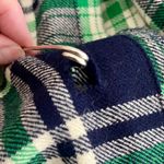 Vintage 70s Glenisla Classics 100% Wool Plaid Tartain Skirt Kilt, Size 6 Blue Photo 4