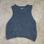Dee Elly  Vici Dusty Blue Knit Sweater Tank   Size Small Photo 0