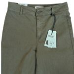 NWT OAT New York High Rise Wide
Leg Pants Olive Size 8 Photo 5