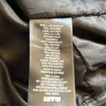 Sam Edelman Medium Black Lamb Leather Moto Coat Jacket Photo 6