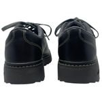 Skechers Vintage Y2K Chunky Heel Dark Brown Leather Oxfords Men’s 5/Women’s 6 Photo 5