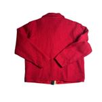 Vintage TAKE TWO Wool Christmas Patchwork Jacket – Snowman Ski Appliqué – Size M Red Size M Photo 3