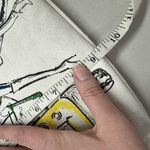 Brighton  Graphic Print Fashion Canvas Zipper Make Up Bag Clutch Organizer Photo 4