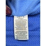 Danskin  Hooded Zip Front Blue Space-Dyed Athletic Jacket LARGE Sportswear Winter Photo 9