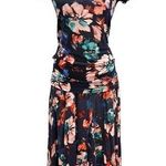 Simply Vera, Vera Wang NWT Simply Vera Vera Wang FLORAL HAZE Short Sleeve Shirt & Flowy Skirt Set Small Photo 0