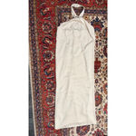 BHLDN  Ivory Halter Maxi Dress Wedding Bridal Formal Gown New With Tags Photo 1