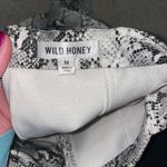 Faux leather snake skin skirt Size M Photo 3