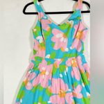 Lilly Pulitzer  Lexington Fit & Flare Mini Dress in Shorely Blue Mojo Size 0 Photo 1