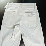 Good American  White Distressed Cuff Good Legs Jeans Photo 6