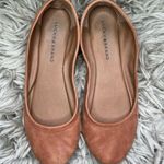 Lucky Brand  Emmie ballet pink leather flats women’s shoe size 10 Photo 2