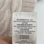 Aritzia Aritizia Sunday Best Cable Knit Cream Sleeveless Light Acadeima Crop Sweater XXS Photo 2