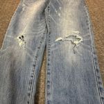 Dear John Jeans Womens 26 Blue Distressed Straight Leg Classic Everyday Denim Photo 8