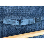 Jenni Kayne Cocoon Cable KNIT Black Wool Cardigan Women’s XS Oversized Luxury Photo 9