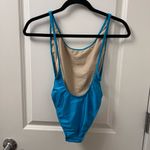 American Apparel  Vibrant Blue One-Piece Swimsuit Photo 1