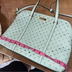 Kate Spade Newbury Lane Caning Small Rachelle satchel bag in Grace Blue Photo 7