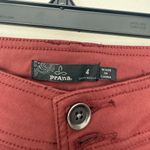 prAna  Women’s 4 Maroon Cargo Pants Photo 1