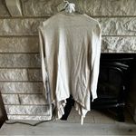 INC International Concepts beige cardigan open snap closure large Photo 3