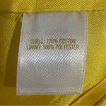 Kate Spade New York Hilary Yellow and White Quatrefoil Sweetheart Dress Size 2 Photo 13