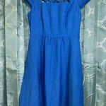 Maeve Anthropologie  Dress Size 2. EUC. Blue With Lattice Top. Photo 0