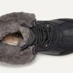 UGG NEW  Women’s Adirondack III Waterproof Fur Boot in Black/Grey Size 5 Photo 2