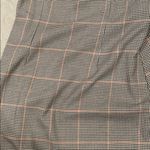 NWT  forever21 houndstooth black cream brown dress medium m Photo 4