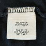 Philosophy  Dress Womens XL‎ Black Lace Up Boho Flowy Minimalist Knee/Midi Shift Photo 8