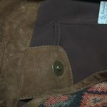 Handmade Himalayan Purse 100% Cotton & Suede Brown Orange‎ Aztec Boho Orange Photo 3