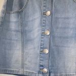 Almost Famous  Blue Denim Mini Skirt Photo 2