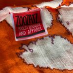 Zoozatz Clemson Tigers Orange and White Tassel Infinity Scarf Photo 1