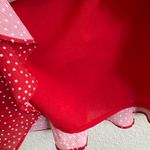 superdown  Revolve Mercy Red Polka Dot Cutout Mini Ruffle Dress size Medium $74 Photo 12