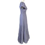 Free People Dainty Ethereal Sundrenched Short Sleeve Maxi XL Periwinkle Lavender Photo 10