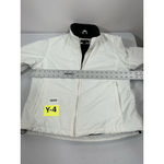 Lands' End Womans Excellent Condition  Polartec Winter Jacket 10-12 White Lined Photo 3