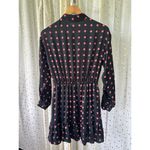 ZARA Women's Silky Polka Dot Playsuit Shorts Lining Flounced Hem Dress S Photo 5