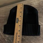 Apt. 9  Wool Blend Ribbed Knit Black Beanie Hat Winter One Size Photo 2