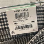 International concepts NWT Nordstrom INC Black & White Plaid Pants Photo 5