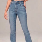 Abercrombie & Fitch  90’s Slim Straight Ultra High Rise Jeans Long Tall Photo 0