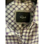 Rails  - Farrah navy check shirt button‎ down , small Photo 9