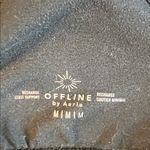 Offline Aerie Classic Recharge Least Support Black Sports Bra Size Medium Photo 1