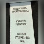 AGOLDE Daria Utility Cotton Black Cargo Wide Leg Mid Rise Pants Stretch Size 26 Photo 6