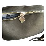 626 x Marissa Leigh Signed Camo Denim Crossbody Bag Detachable Adjustable Strap Green Photo 15