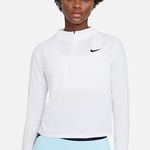 Nike  Women's Cream Long Sleeve Top Photo 0