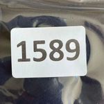 Loft  Petite Julie Viscose Blend Flat Front Navy Gold Buttons SZ 6P #1589 Photo 10