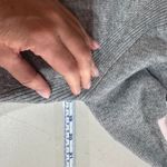 Anthropologie  Rebekah‎ Color block Tunic Sweater Size Small Gray Pink Photo 10