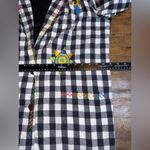 Adrianna Papell Vtg Adam Douglass Plaid Checkered Blazer Photo 5