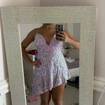 Windsor Pastel Sequin Dress Photo 3