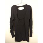 RTR Esteban Cortázar Sz XL Black Balloon Long Sleeve Sweater Knit Mini Dress Photo 5