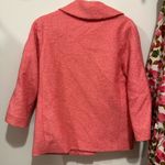 Etcetera  size 4 pink knit button front blazer Photo 7