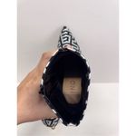 INC International Concepts Boots 8.5 Black Silver Embellished Gold Heel Booties Photo 6