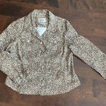 Live a Little Leopard print jean jacket by LAL Photo 0